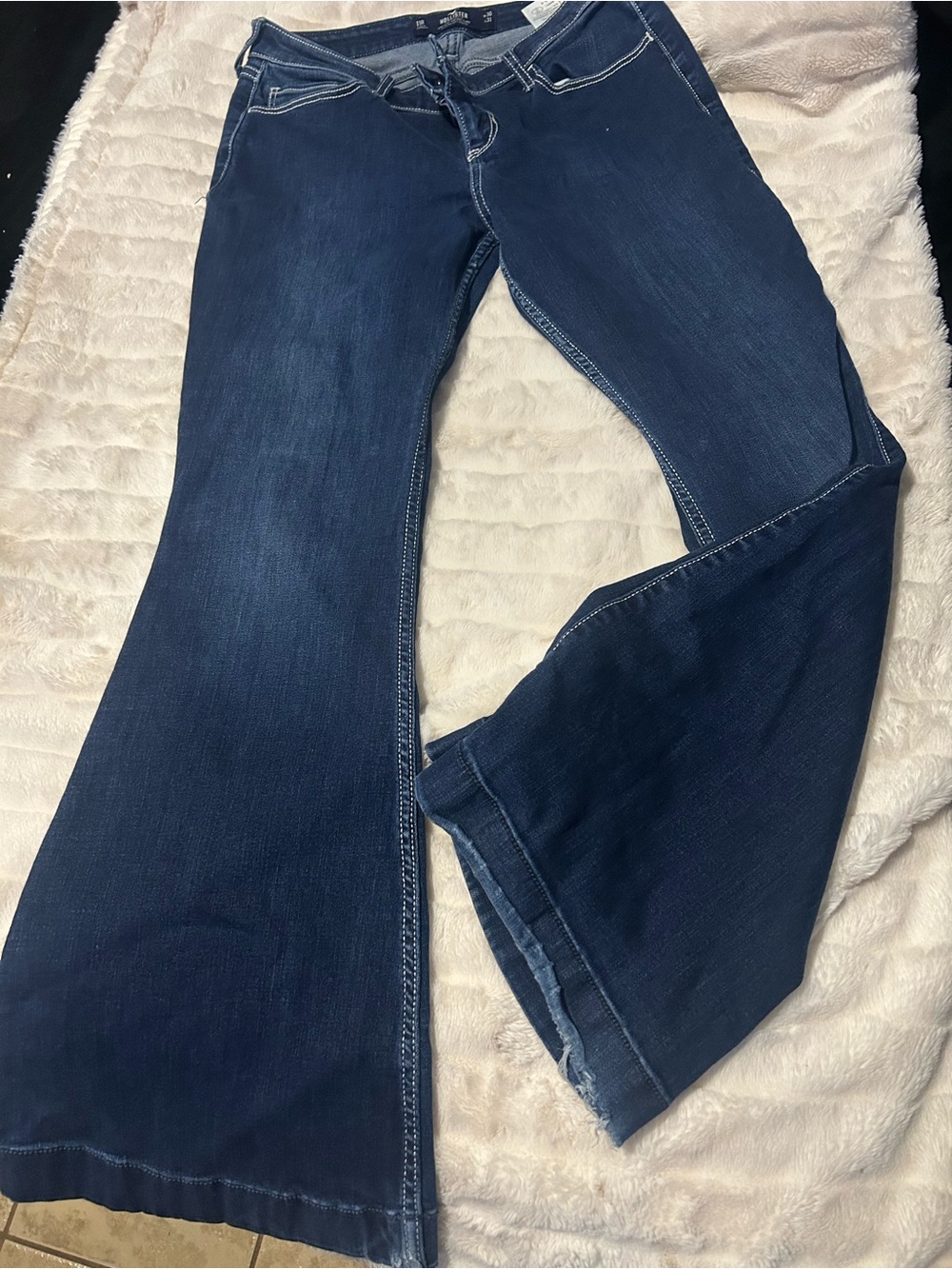 Hollister Dark Blue Flare Jeans